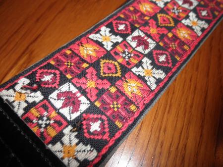 1968 Orig Ace Guitar Strap LIKE Hendrix used at Woodstock