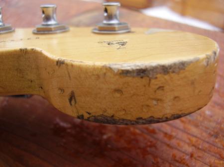 1961 RORY RELIC FENDER STRATOCASTER NECK 