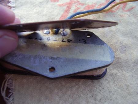 1968 ORIG FENDER TELE BRIDGE PICKUP 6.51k