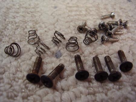 1968 ORIG PATINA FENDER STRAT HARDWARE