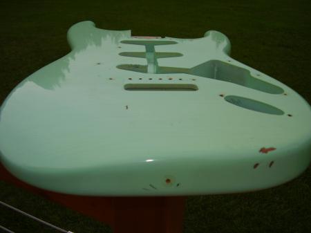 1960 RS Guitar Works Fender USA Strat Body Reliced & Aged Nice