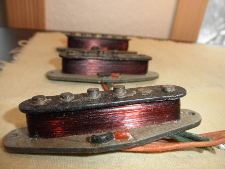 1969 ORIG FENDER STRAT PICKUPS