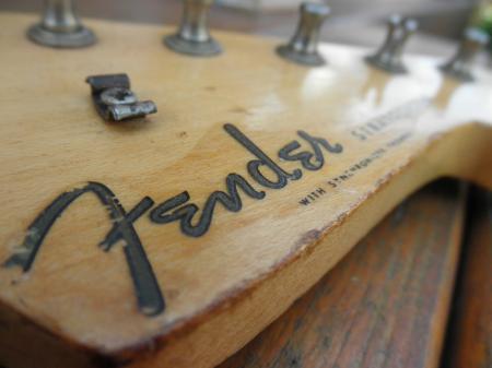 1958 ORIG FENDER STRATOCASTER VINTAGE MAPLE NECK 10-58