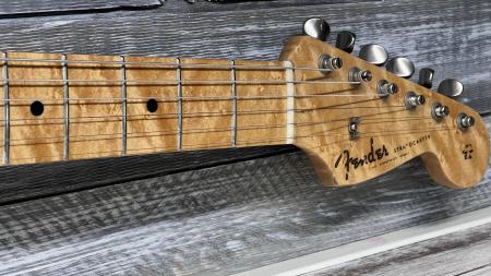 1958 Cunetto Era Fender Relic 1997 Strat Neck 4AAAA  Flamed