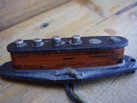 1957 ORIG FENDER STRAT NECK PICKUP JULY 57