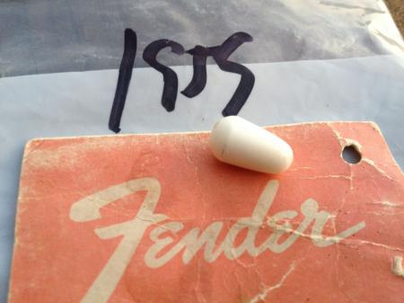 1959 Orig Fender 3 Way Switch Stratocaster Tip NICE Patina