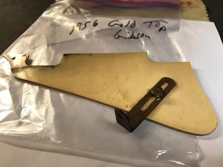 1956 Gibson Les Paul Pickguard Bracket NICE PATINA