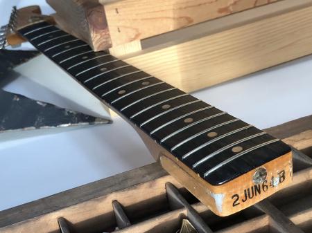 1964 FENDER STRATOCASTER NECK With Tuners