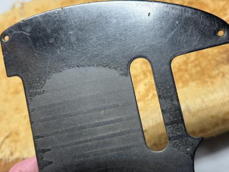 1952 Clive Brown Blackguard Bakelite Fender Tele Pickguard