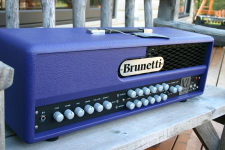 Brunetti XL-REVO-LTD Head In Purple Tolex Made in Italy