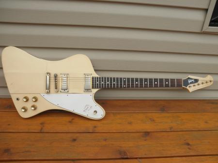 1976 Gibson Firebird V Bicentennial Vintage White