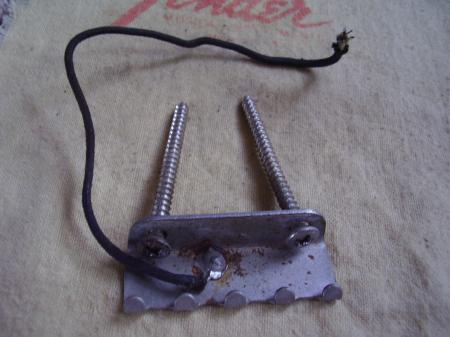 1960 1-60 ORIG TREM CLAW & SCREWS