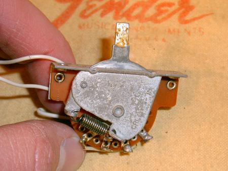 1972 MINT 3-WAY SWITCH WITH WIRES