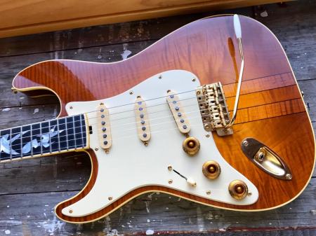 Hamilton Lefty SRV Master Built Strat By Jim 