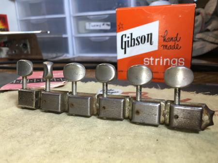 1957 Orig Single Line Kluson Fender Strat Tuners