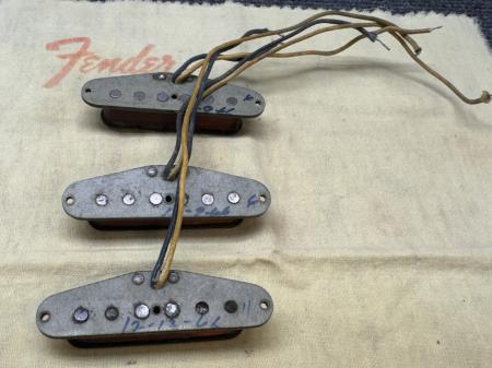 1966 Original Fender Stratocaster Pickups 