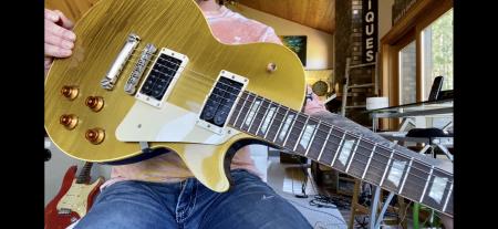 1957 Gibson Les Paul Standard Gold Top Conversion By Lays Guitar