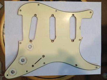 1969 Original Fender Strat Pickguard