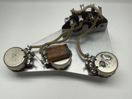 1955 Fender Strat 250k Pots Assembly