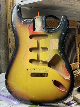 1968 Original Finish Fender Stratocaster Body 