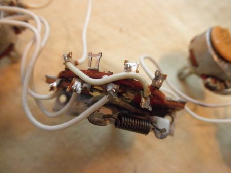 1974 Pots 1975 Pickups Fender Strat with 3 Way