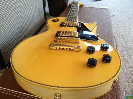 1980 Orig White Patina Yellowed Gibson Les Paul Custom
