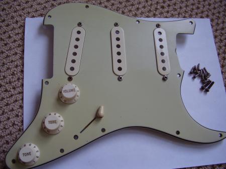 NITRO GREEN 1960 JOHN ENGLISH C-SHOP PICKGUARD & MORE