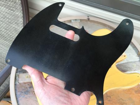 1982 Orig Fender Fullerton Telecaster Black 1952 Pickguard NICE PATINA!