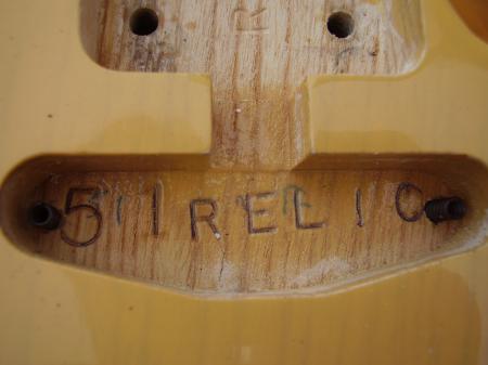 1951 RELIC Fred Stuart NoCaster ARTIST MADE FENDER CUSTOM SHOP BODY