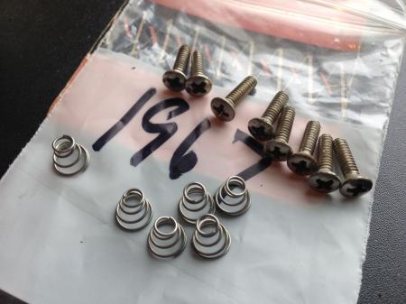 1967 FENDER STRAT PICKUP & 3 WAY SCREWS & MORE