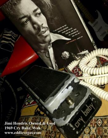JIMI HENDRIX OWN & USED 1969 Wah Effect Pedal