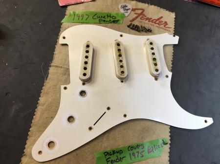 1997 Cunetto Fender Strat 1958 Pickguard With Vintage Pickup Covers A Killer Looking