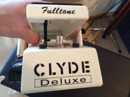 Fulltone Clyde Deluxe Triple-Voiced Wah-Wah AS NEW WHITE