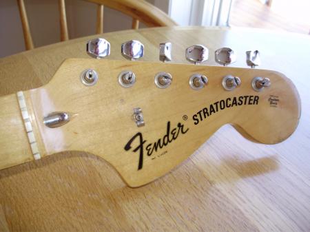 1971 ORIG MAPLE FENDER STRATOCASTER AWESOME NECK