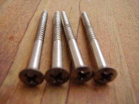 1959 ORIG SLABOARD FENDER STRAT NECK PLATE SCREWS