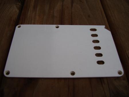 1961 ORIG BACK TREM COVER AND SCREWS