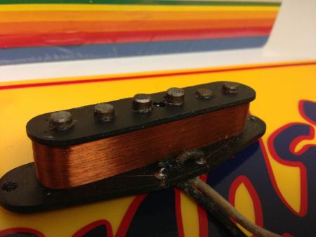 1963 Orig Fender Strat Bridge Pickup 6.62k