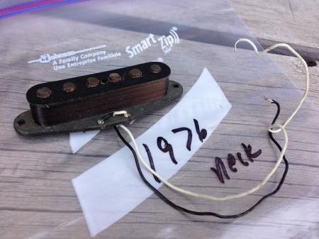 1976 Orig Fender Strat Neck Pickup 6.29k