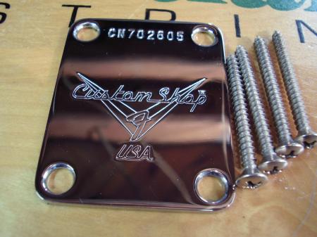 Show you Collision course clay EARLY FENDER CUSTOM SHOP NECK PLATE