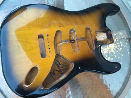 1982 Fullerton Fender 1957 Stratocaster Body 