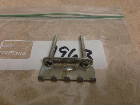 1963 ORIG FENDER STRAT TREMOLO BRIDGE CLAW & SCREWS PRE CBS