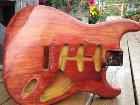 1958 Orig 6-58 Fender Strat Body