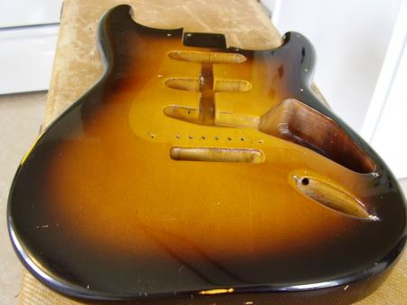 1958 10/58 48 years old FENDER STRATOCASTER BODY