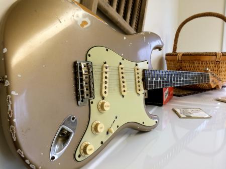 1964 Orig Shorline Gold PRE CBS Fender Stratocaster 