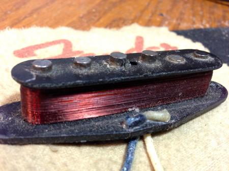 1967 Original 6.34k Middle Fender Strat Pickup