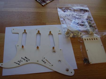 1957 JOHN CRUZE C-SHOP RELIC PICKGUARD & MORE