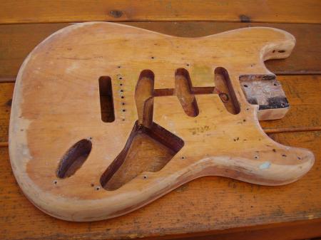 1966 ORIG FENDER STRATOCASTER BODY
