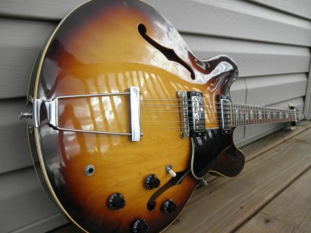  1968 Orig Gibson ES-335 12 I Made into 6 String Blues AXE