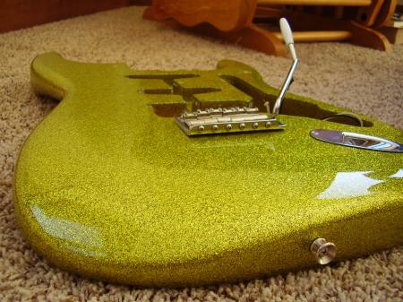 Dick Dale 1993 Custom Shop Fender Strat Body & More