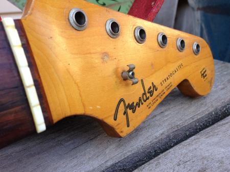 1962 ORIG PRE CBS Fender Stratocaster Neck